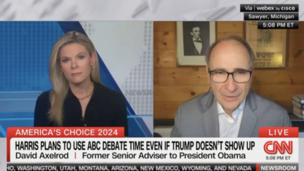 CNN's David Axelrod Pumps the Brakes on Dems' 'Irrational' Excitement for Kamala Harris